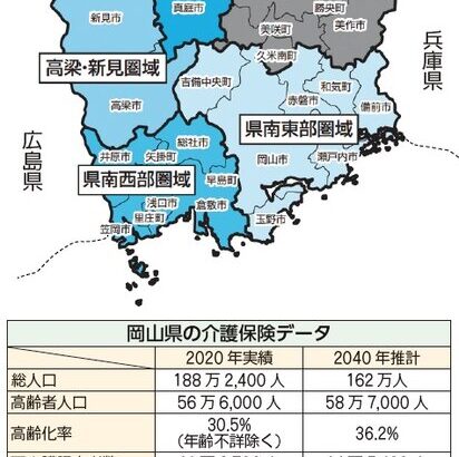 岡山県　中山間地域での地域包括ケアに取り組む